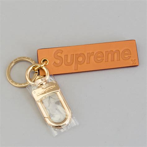 louis vuitton supreme keychain|louis vuitton key pouch wallet.